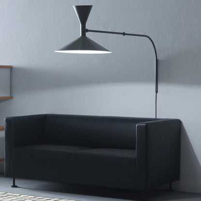 Marseille Wall Light | Adjustable Arm | Grey, Black, White