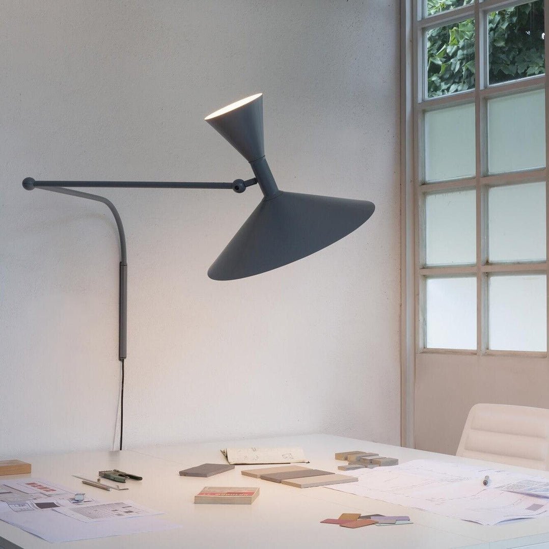 Marseille Wall Light | Adjustable Arm | Grey, Black, White