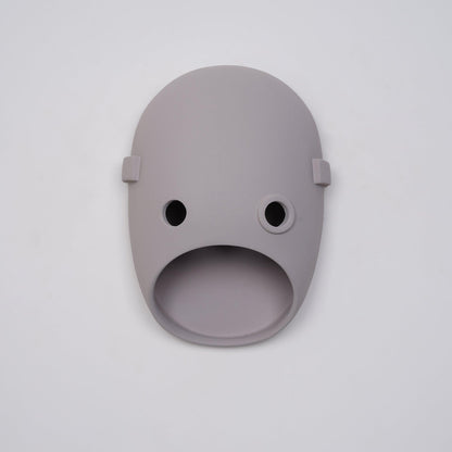 Mask Wall Light | Resin, Aluminum, Iron | Grey