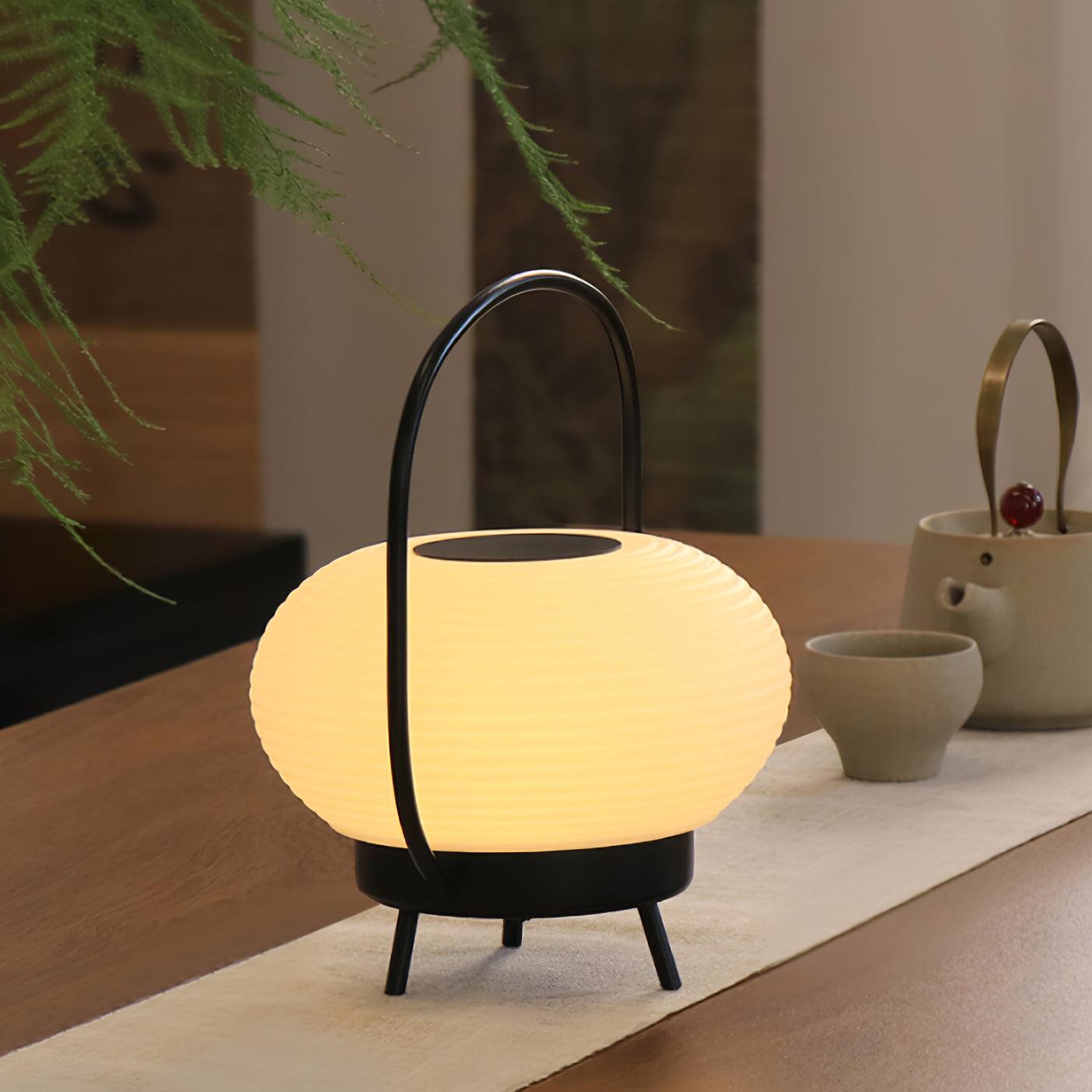 Masker Portable Table Light | Metal & PE | Black, Red