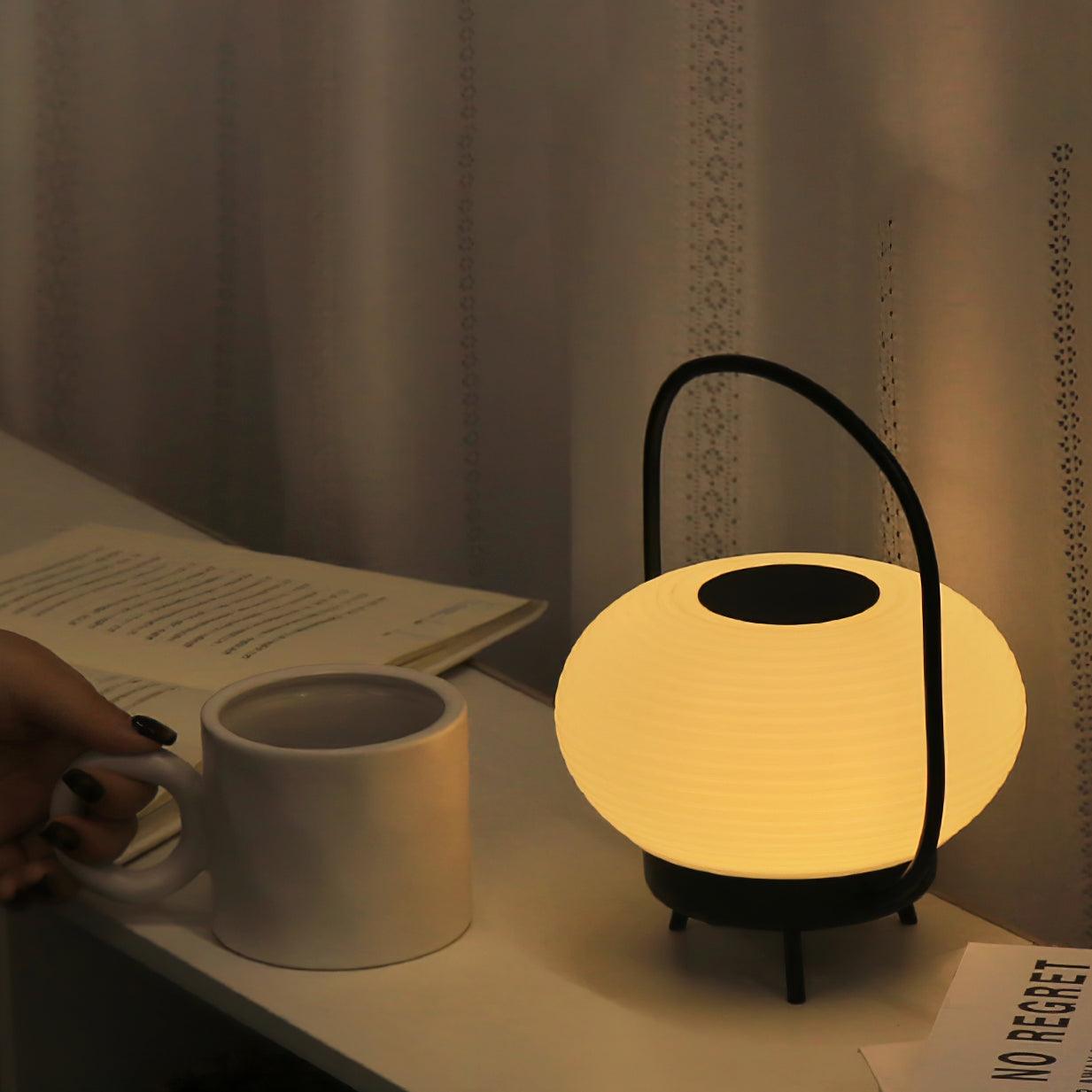 Masker Portable Table Light | Metal & PE | Black, Red