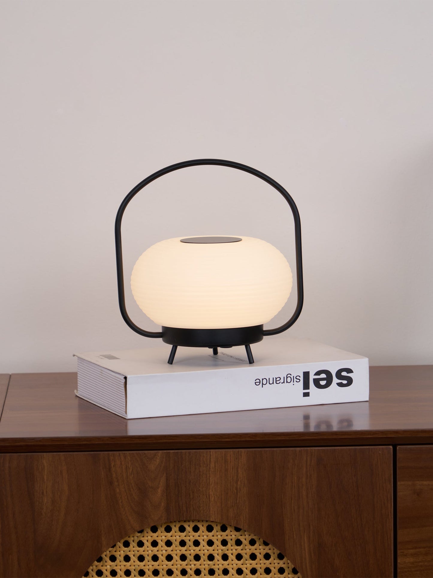 Masker Portable Table Light | Metal & PE | Black, Red