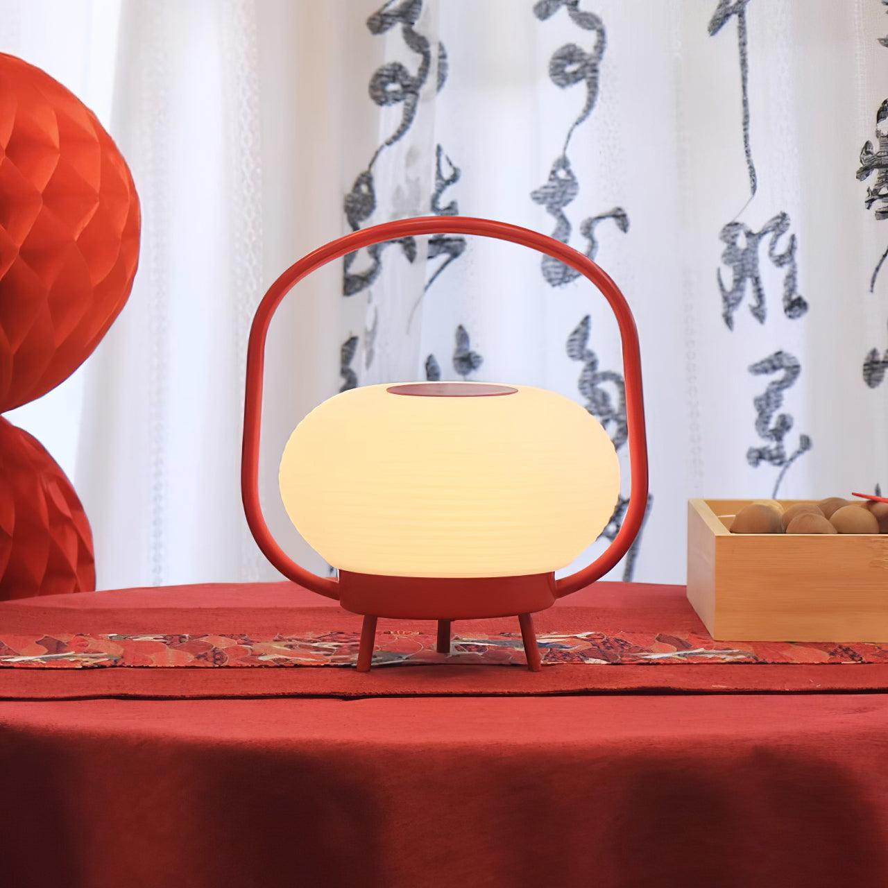 Masker Portable Table Light | Metal & PE | Black, Red