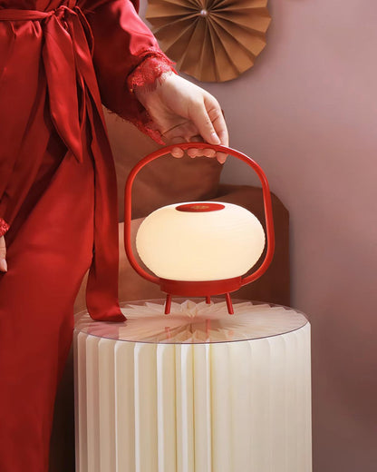 Masker Portable Table Light | Metal & PE | Black, Red