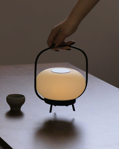 Masker Portable Table Light | Metal & PE | Black, Red