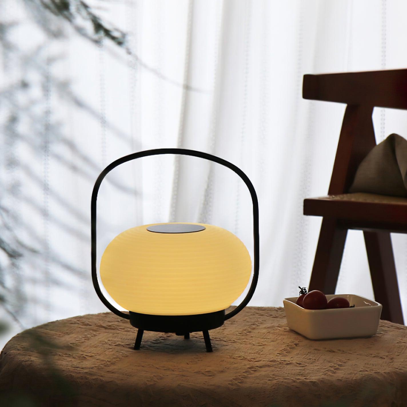 Masker Portable Table Light | Metal & PE | Black, Red