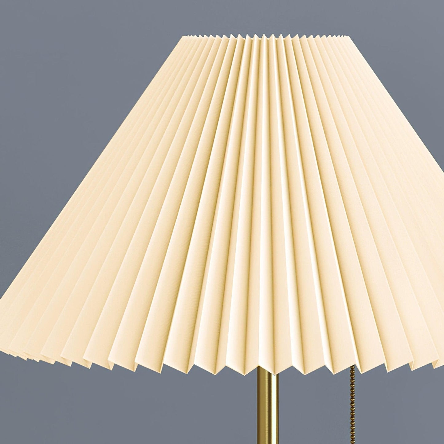 Matin Table Lamp | Marble Base & Fabric Shade | Beige & Green