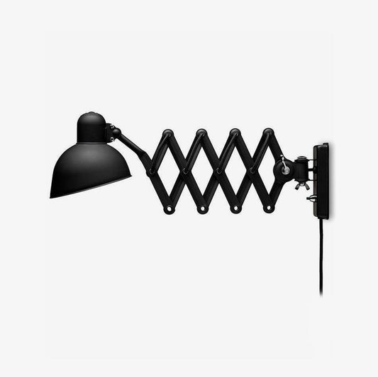 Maxon Wall Lamp | Adjustable Scissor Arm | Black or White