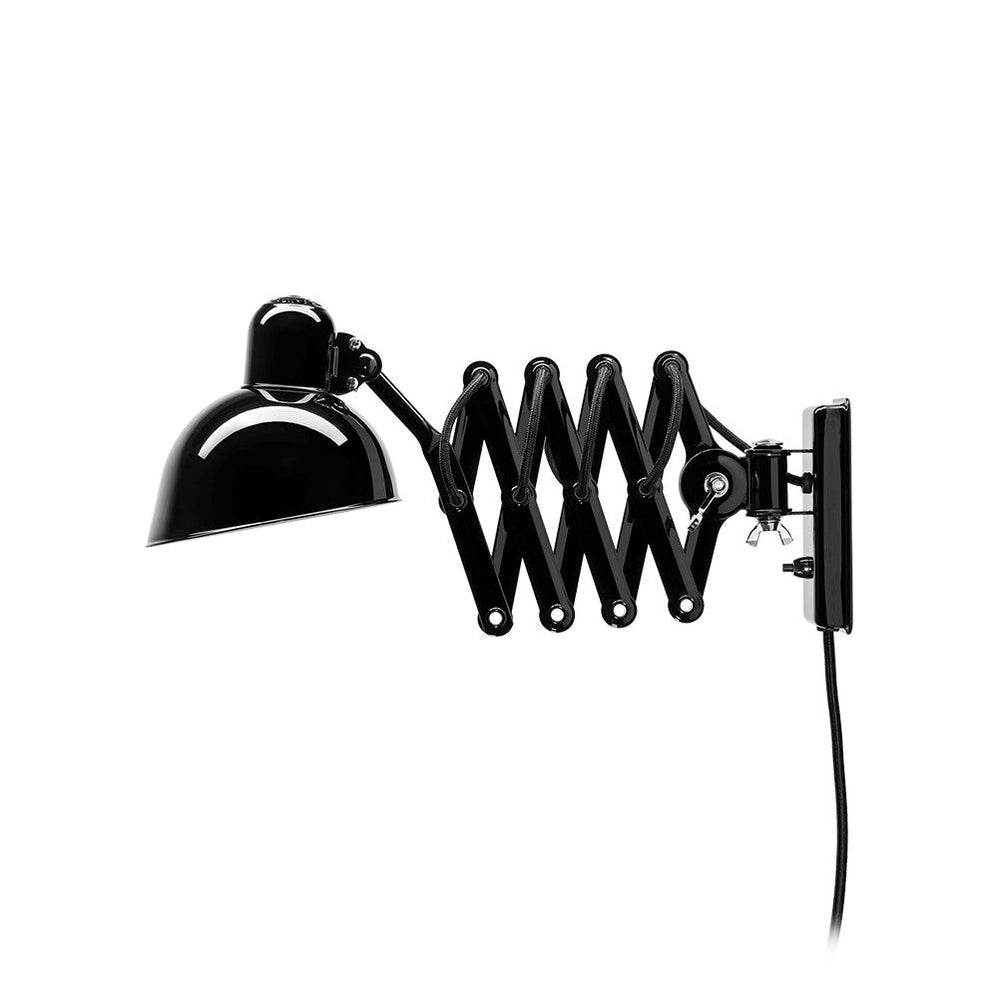 Maxon Wall Lamp | Adjustable Scissor Arm | Black or White