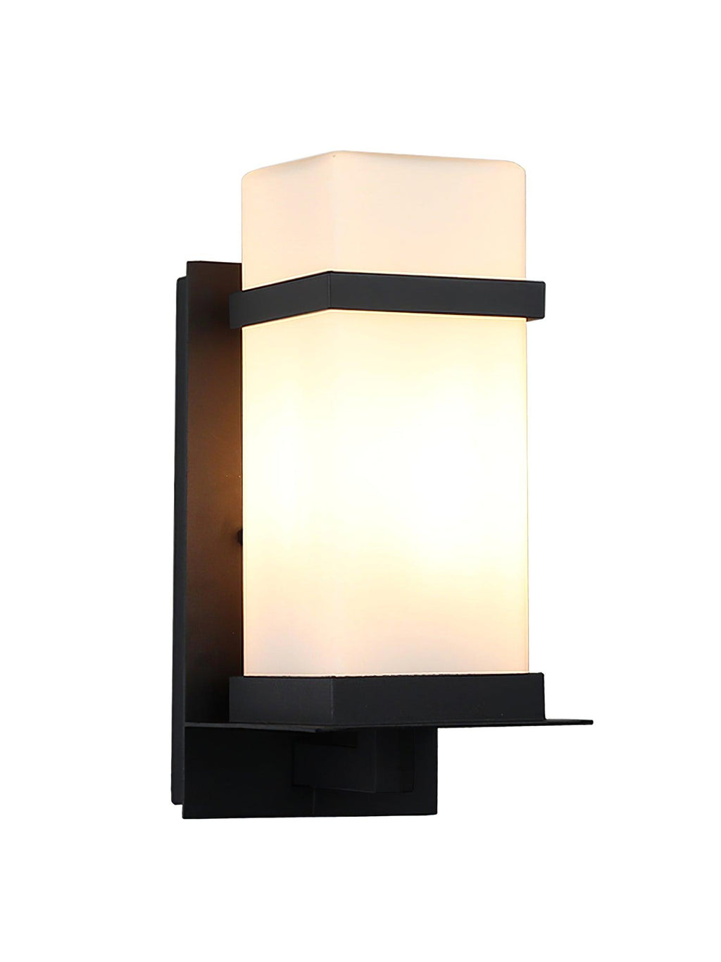 Mcdade Wall Light | Metal & Glass | Black & White