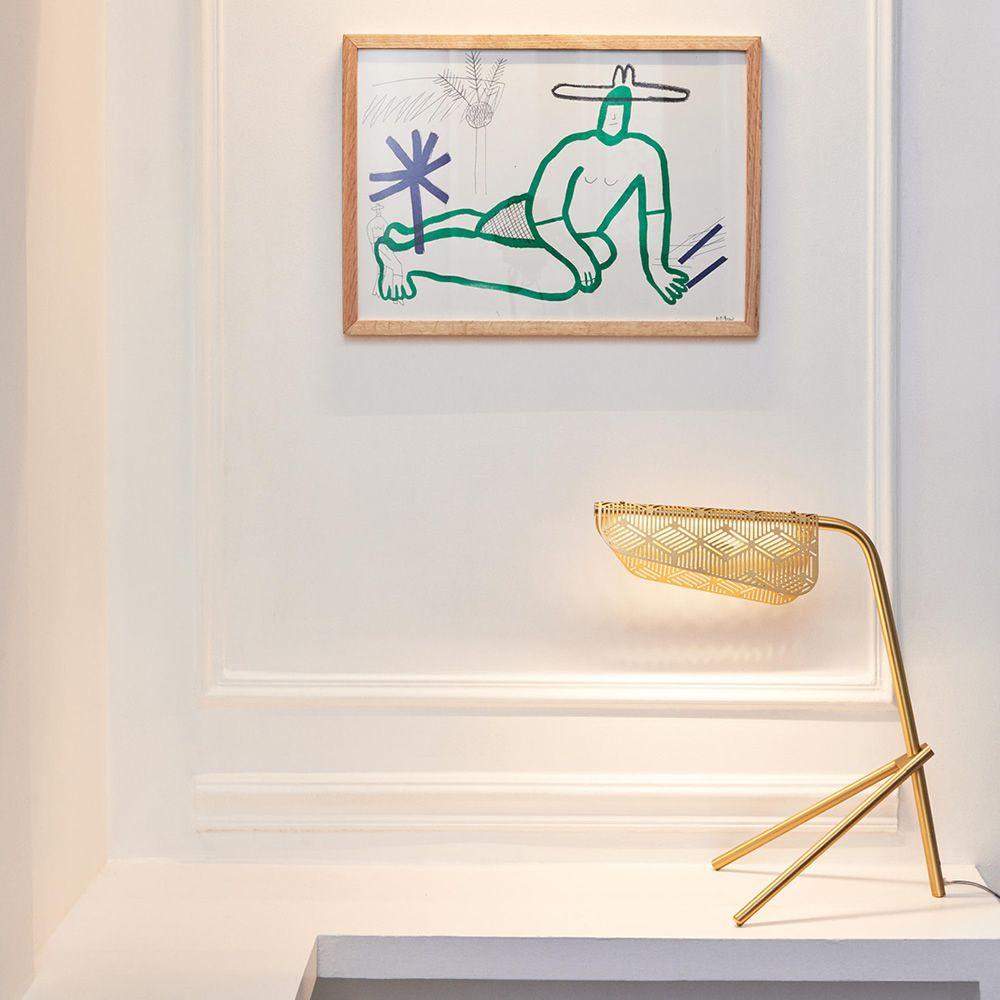 Mediterranea Table Lamp | Electroplating Gold | LED