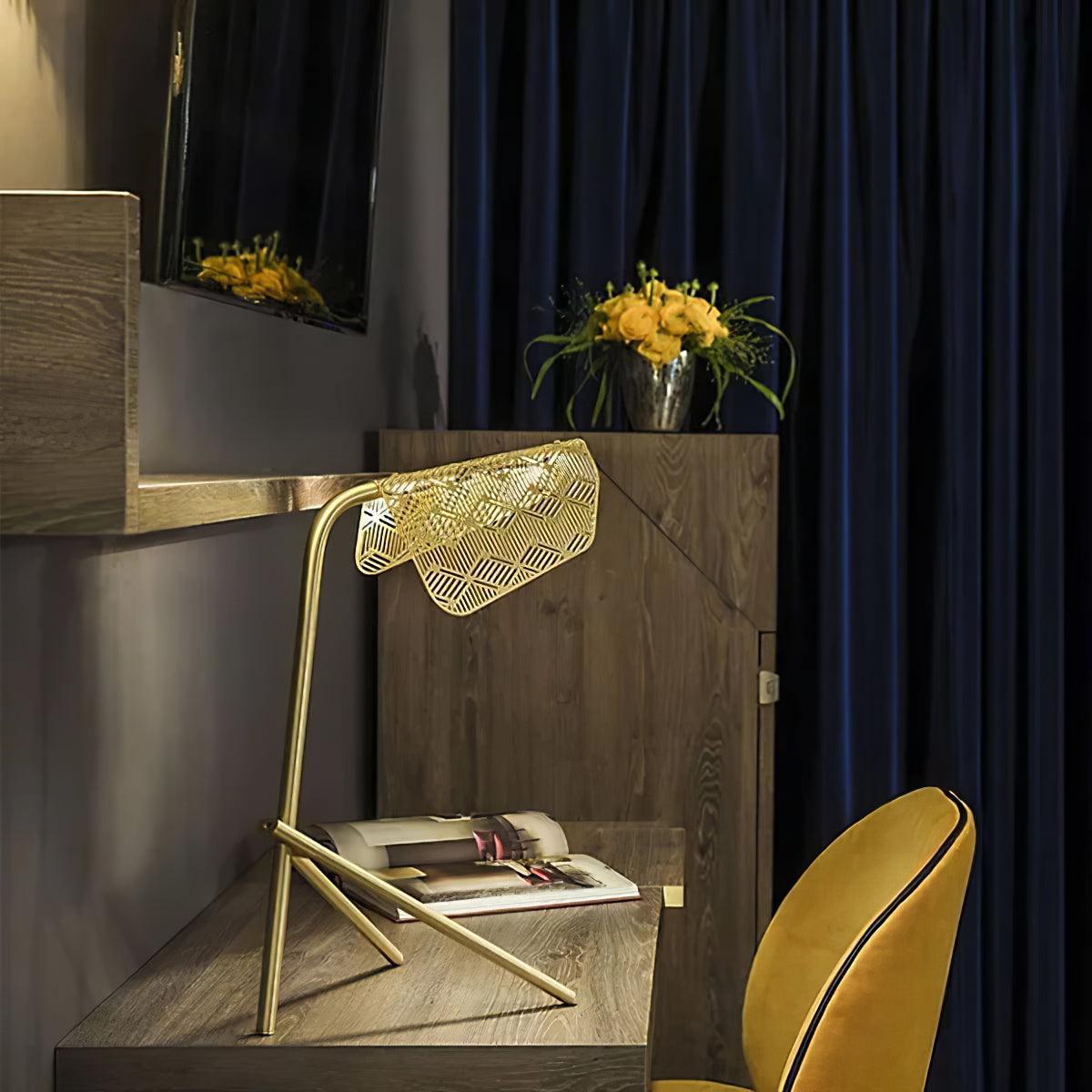 Mediterranea Table Lamp | Electroplating Gold | LED