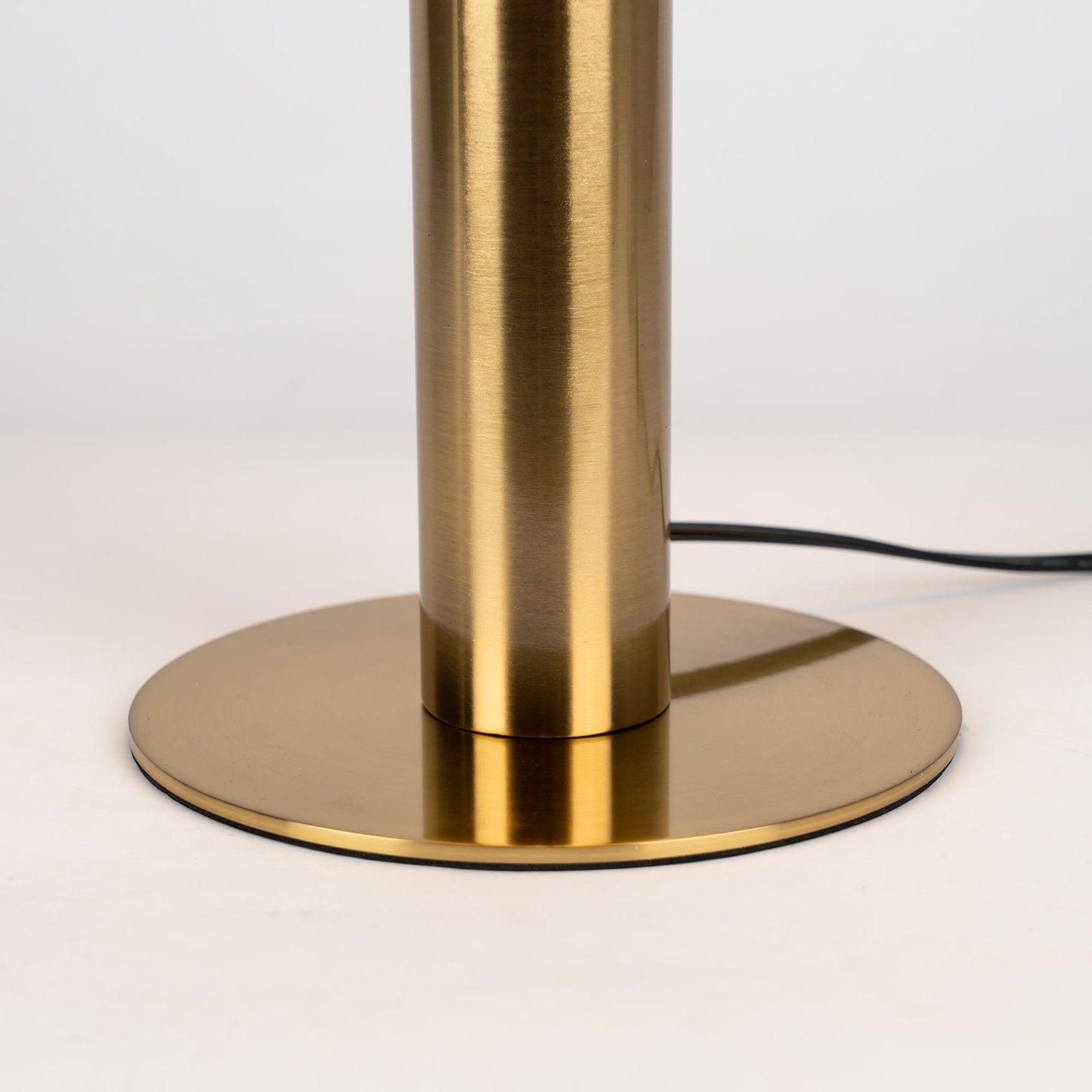 Alabaster Table Lamp | Organic Alabaster & Bronze | 30cm Diameter