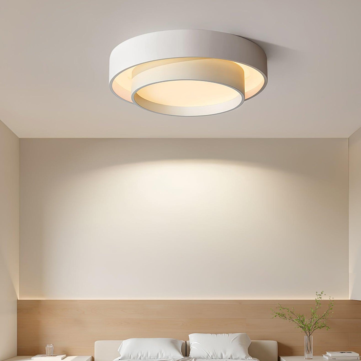 Melody Ceiling Lamp | Integrated LED | White, Grey, Black