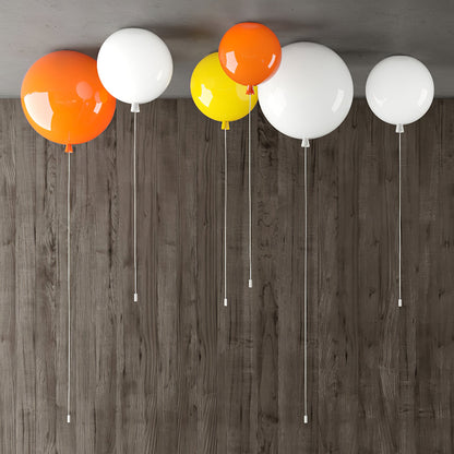 Balloon Dream Pendant Light | Metal & Plastic | 3 Sizes, Multiple Colors