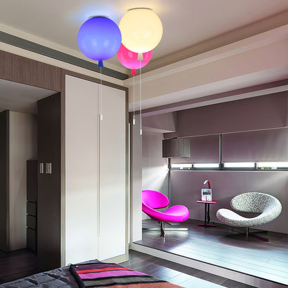 Balloon Dream Pendant Light | Metal & Plastic | 3 Sizes, Multiple Colors