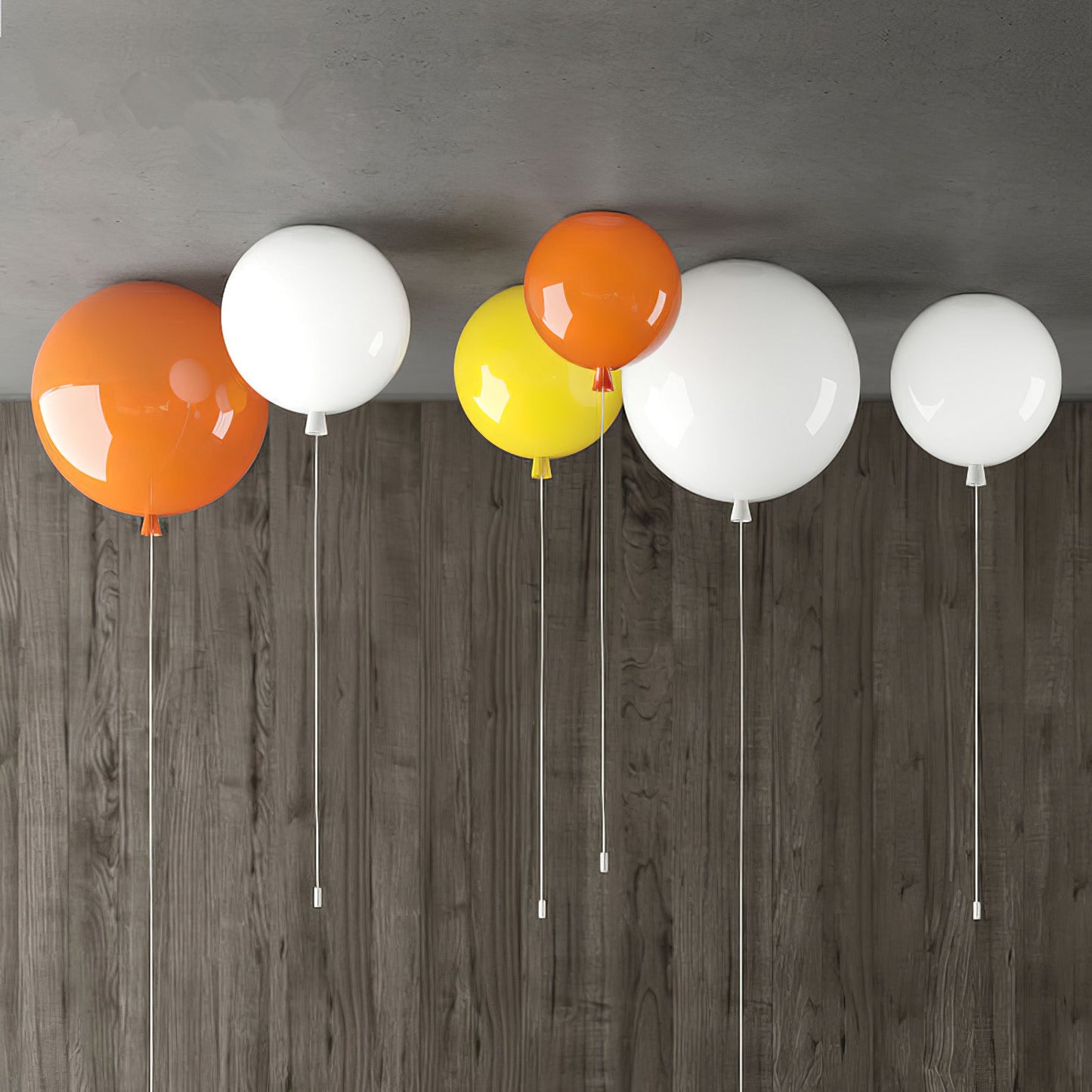 Balloon Dream Pendant Light | Metal & Plastic | 3 Sizes, Multiple Colors