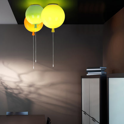 Balloon Dream Pendant Light | Metal & Plastic | 3 Sizes, Multiple Colors