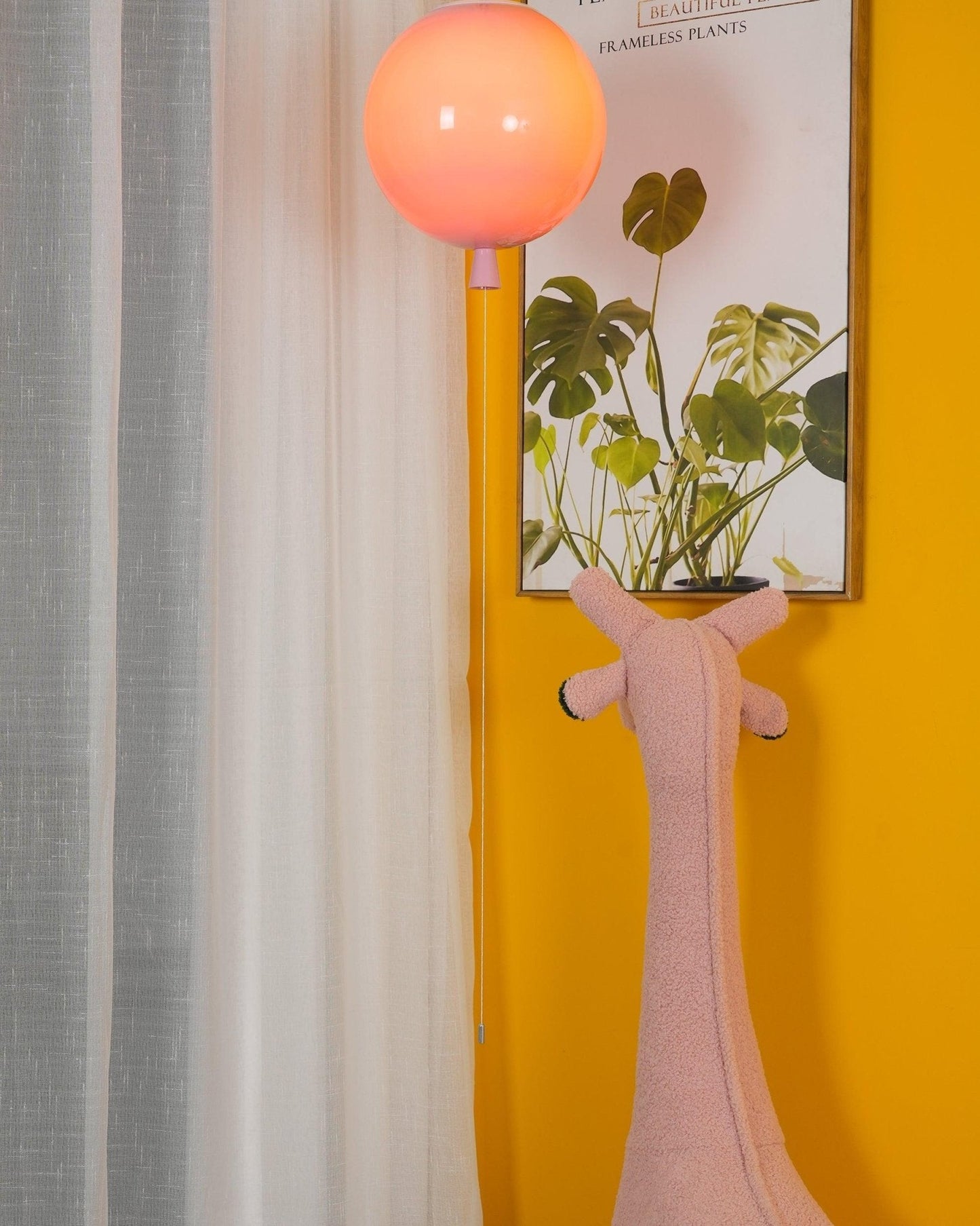 Balloon Dream Pendant Light | Metal & Plastic | 3 Sizes, Multiple Colors