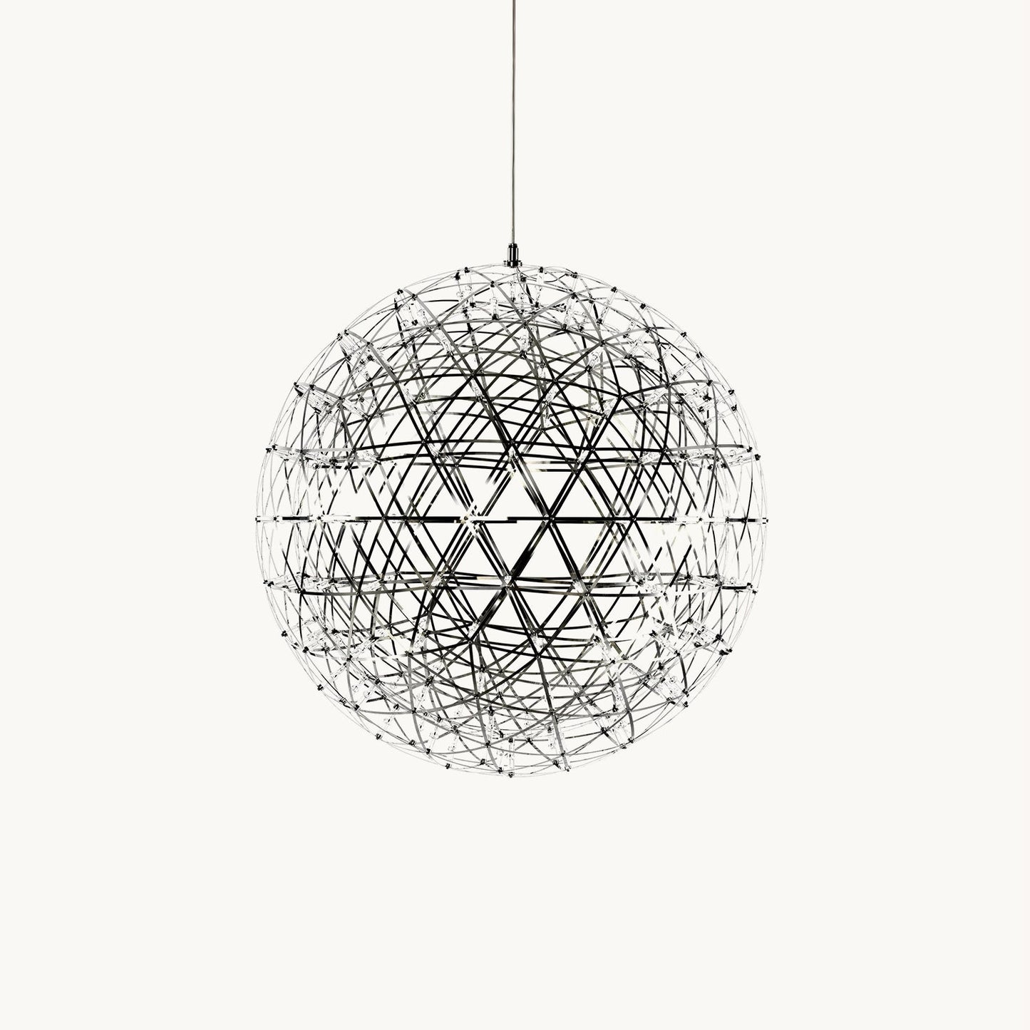 Menzel Firework Chandelier | Stainless Steel | Chrome Finish