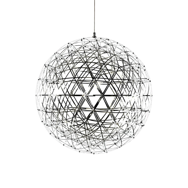 Menzel Firework Chandelier | Stainless Steel | Chrome Finish