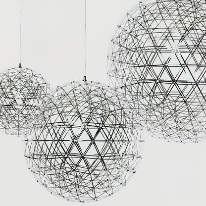 Menzel Firework Chandelier | Stainless Steel | Chrome Finish