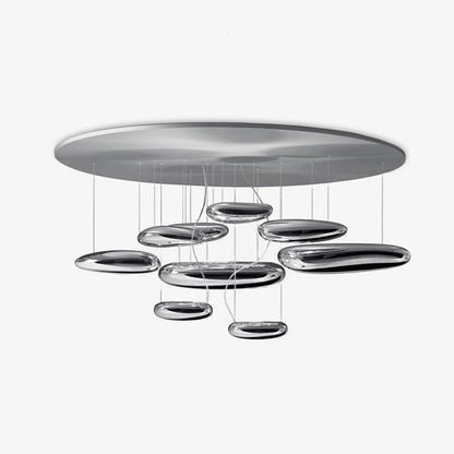 Mercury Ceiling Lamp | Aluminum | Bright Chrome