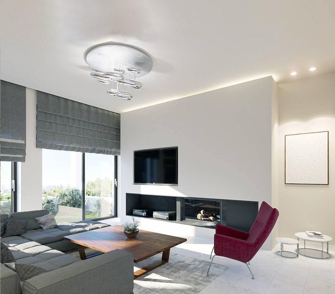 Mercury Ceiling Lamp | Aluminum | Bright Chrome