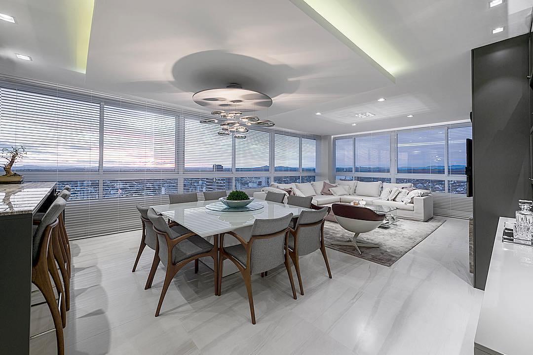 Mercury Ceiling Lamp | Aluminum | Bright Chrome