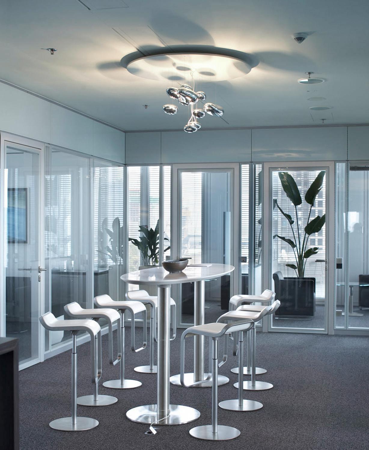 Mercury Ceiling Lamp | Aluminum | Bright Chrome