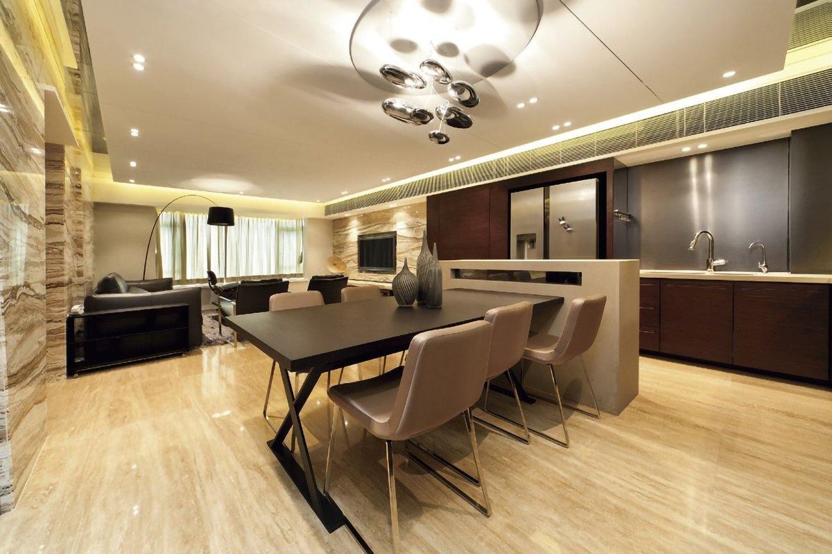 Mercury Ceiling Lamp | Aluminum | Bright Chrome