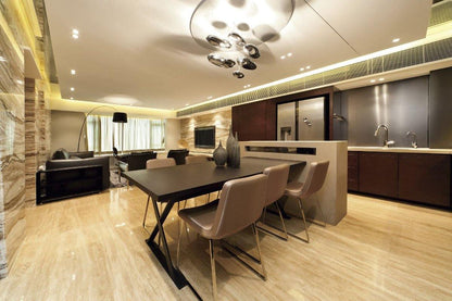 Mercury Ceiling Lamp | Aluminum | Bright Chrome