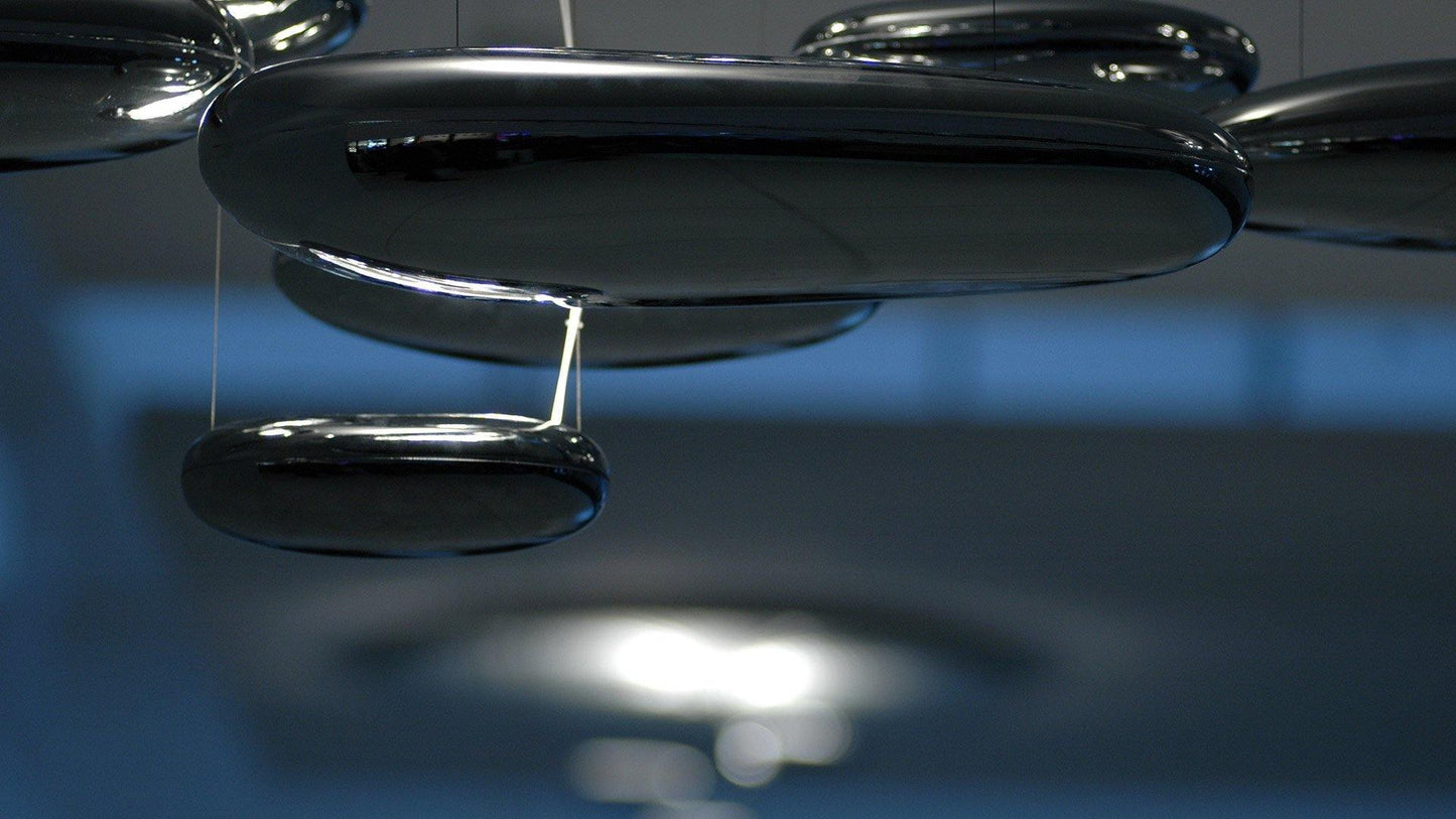 Mercury Ceiling Lamp | Aluminum | Bright Chrome