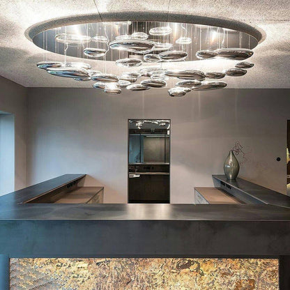Mercury Ceiling Lamp | Aluminum | Bright Chrome