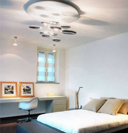 Mercury Ceiling Lamp | Aluminum | Bright Chrome
