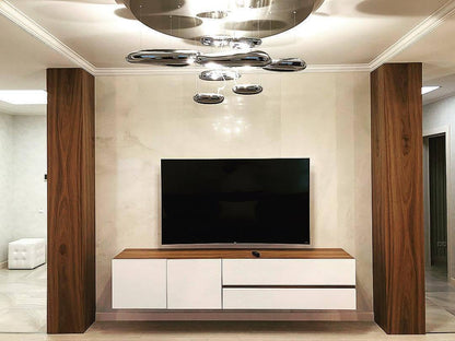 Mercury Ceiling Lamp | Aluminum | Bright Chrome
