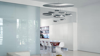 Mercury Ceiling Lamp | Aluminum | Bright Chrome