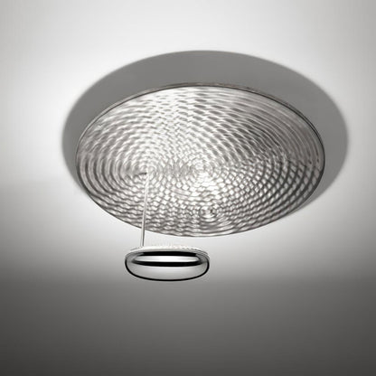 Mercury Ceiling Lamp | Chrome & Gold Finish | 60cm Diameter