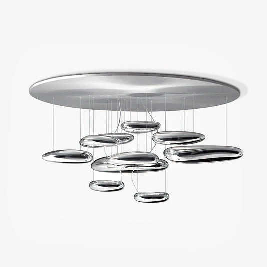 Mercury Ceiling Lamp | Aluminum | Bright Chrome