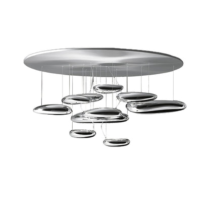 Mercury Ceiling Lamp | Aluminum | Bright Chrome