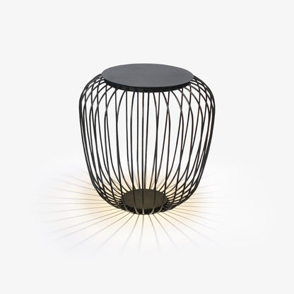 Meridiano Garden Table Light | Steel Rod Structure | Black