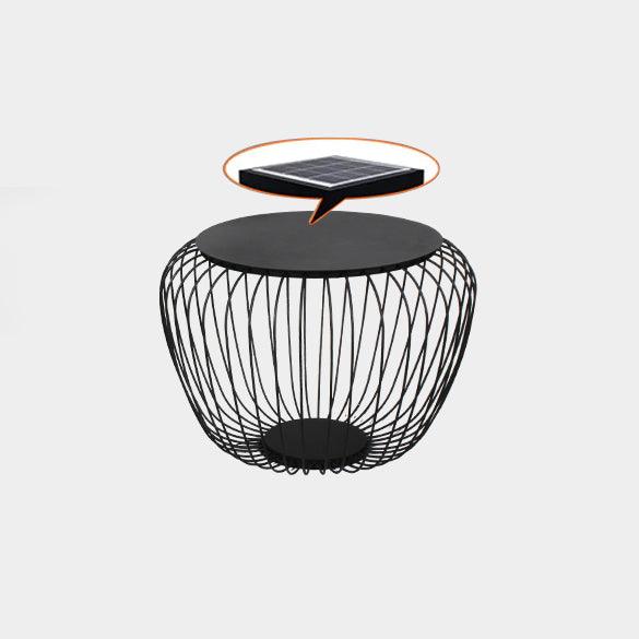 Meridiano Garden Table Light | Steel Rod Structure | Black