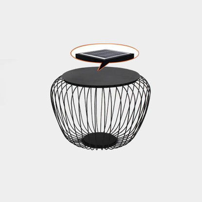 Meridiano Garden Table Light | Steel Rod Structure | Black
