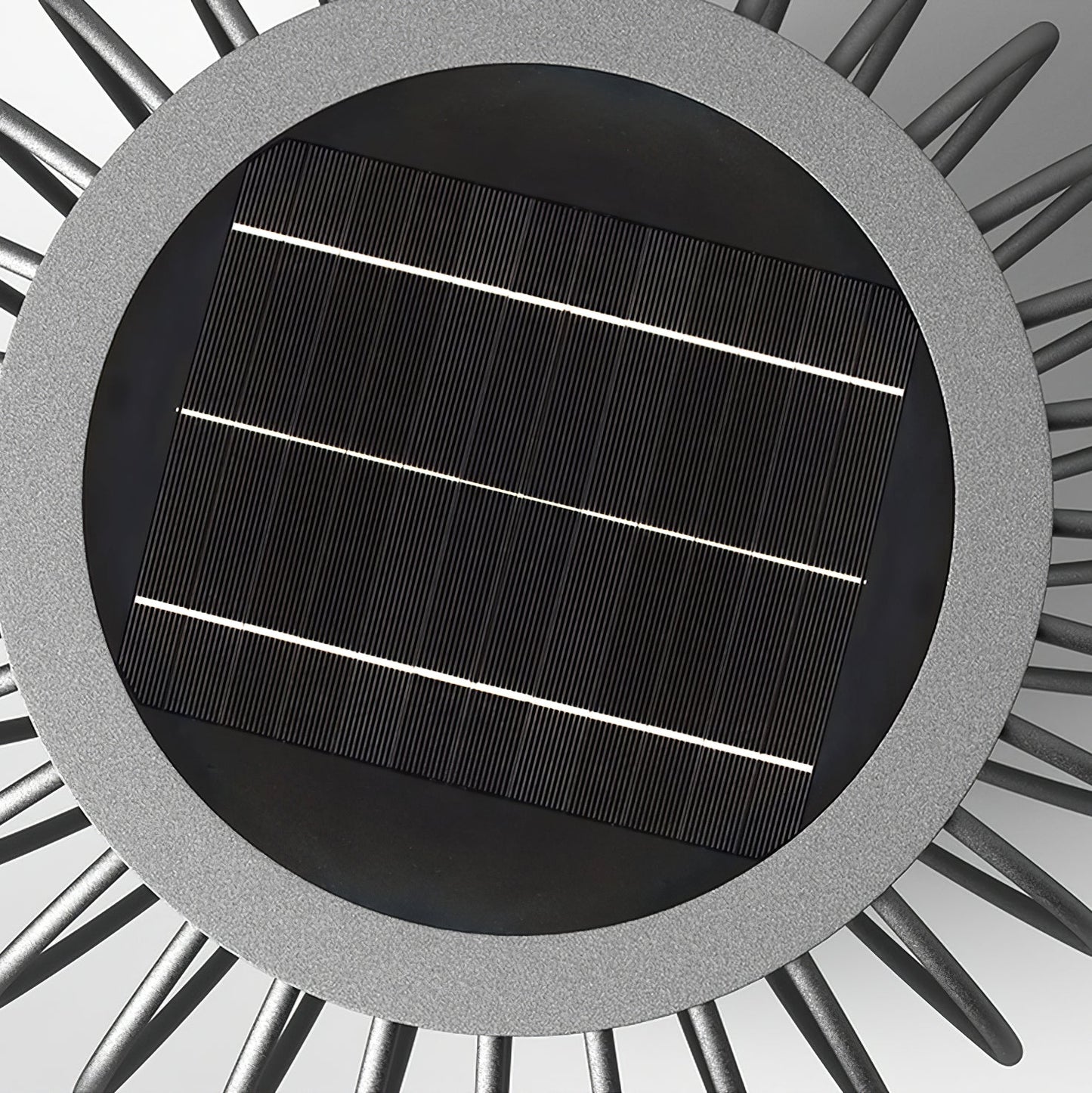 Meridiano Garden Table Light | Steel Rod Structure | Black