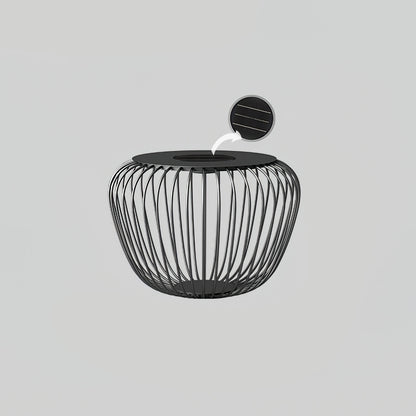 Meridiano Garden Table Light | Steel Rod Structure | Black