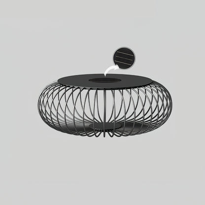 Meridiano Garden Table Light | Steel Rod Structure | Black
