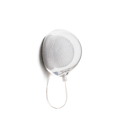 Mesh Glass Wall Lamp | Copper Mesh & Clear Glass | 14cm Diameter