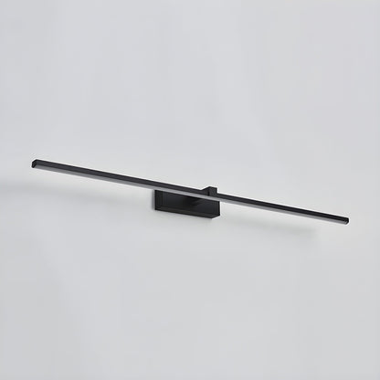 Metal Linear Mirror Wall Light | Black Finish | Set of 2