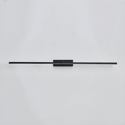 Metal Linear Mirror Wall Light | Black Finish | Set of 2