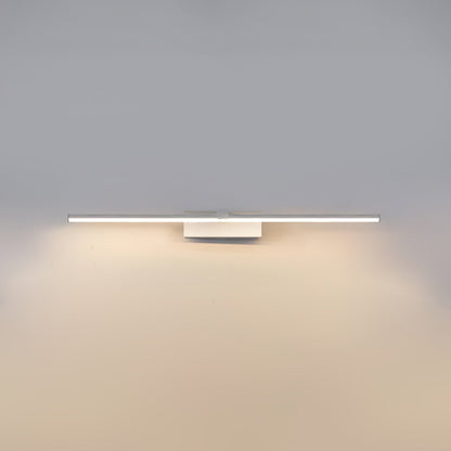 Metal Linear Mirror Wall Light | Black Finish | Set of 2